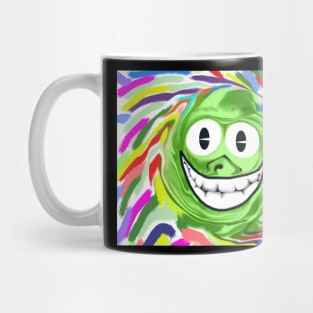 Kids funny green friend Mug